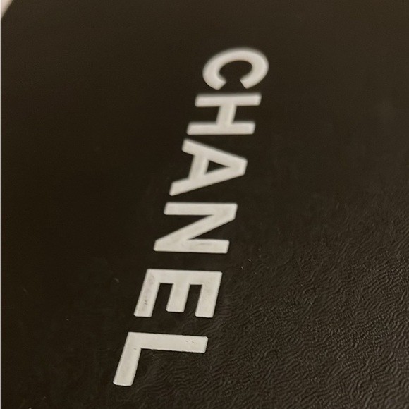 Auth Chanel 2.Tone Leather Cap Toe Platform Pumps womens size 39 Origi Box - Picture 3 of 6